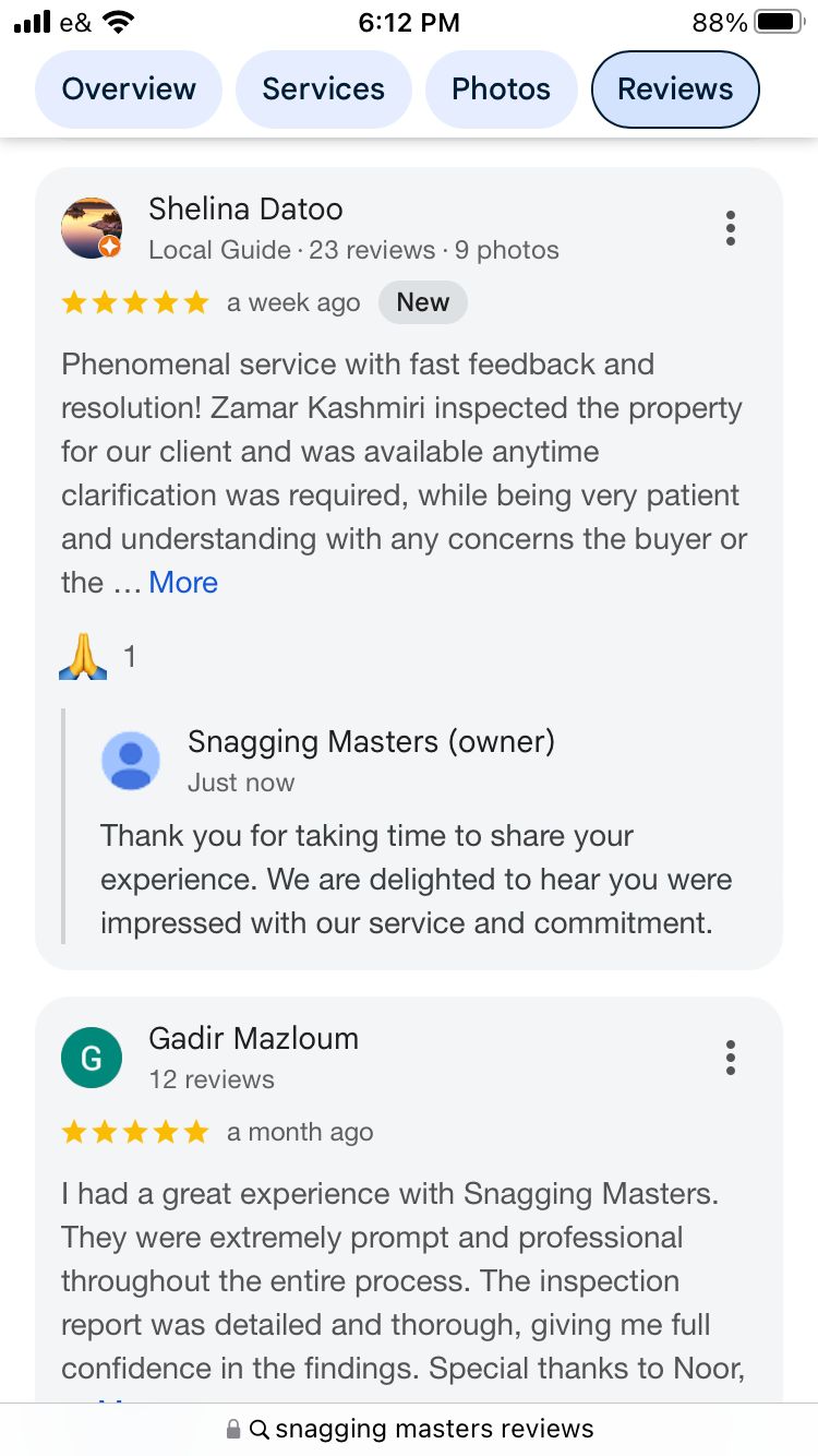 Customer review screenshot from Shelina Datoo